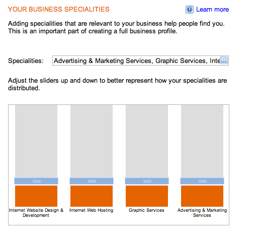 Bing Listing adding specialties to your business Bing Listing adding specialties to your business