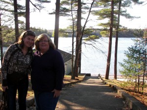 Katie & Pat at Waldon Pond 