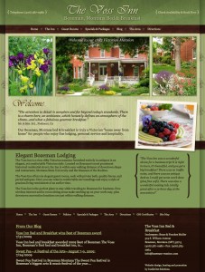 VossInnNewBedBreakfastWebSiteDesign New Web Site Design for Voss Inn