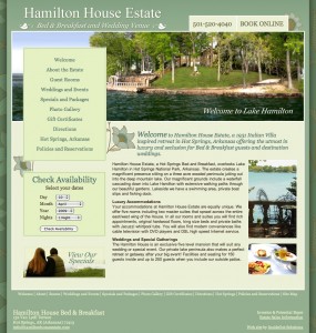 Hamilton House Estate, Hot Springs Inn & Wedding Facility 